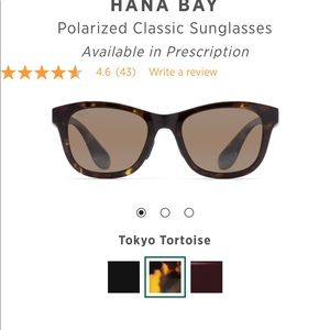 Maui Jim Hana Bay Classic Polarized Sunglasses